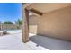 Covered patio with access to the backyard pool at 11820 W Monte Lindo Ln, Sun City, AZ 85373