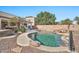 Large pool with spa and plenty of space for lounging at 11930 W Monroe St, Avondale, AZ 85323