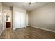 Bedroom with double door closet and ensuite bathroom at 13347 W Via Caballo Blanco --, Peoria, AZ 85383