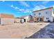 Large backyard with shed and deck at 1406 S Navajo Ln, Coolidge, AZ 85128