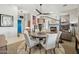 Bright dining area with a round table and view into living room at 14501 N Lark Ct, Fountain Hills, AZ 85268