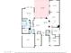 A marketing floor plan of the house at 14501 N Lark Ct, Fountain Hills, AZ 85268