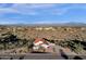 Single story home with red tile roof and mountain views at 16544 E Trevino Dr, Fountain Hills, AZ 85268