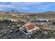 Aerial view of home showcasing desert landscape and mountain views at 16544 E Trevino Dr, Fountain Hills, AZ 85268