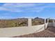 Landscaped backyard with a mountain view beyond the fence at 16544 E Trevino Dr, Fountain Hills, AZ 85268