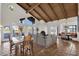 Bright and airy living room with high ceilings, tile floors, and multiple windows at 16544 E Trevino Dr, Fountain Hills, AZ 85268