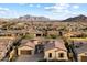 Aerial view of community with mountain views and luxury homes at 2129 N Atwood --, Mesa, AZ 85207