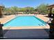 Inviting community pool with ample deck space at 2129 N Atwood --, Mesa, AZ 85207