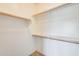 Large closet with double hanging rods and shelving at 21655 N 36Th Ave # 106, Glendale, AZ 85308