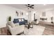 Living area with two sofas and a coffee table at 2407 E Encanto St, Mesa, AZ 85213