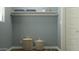 Convenient laundry room with shelving and storage at 29415 N 31St Ln, Phoenix, AZ 85083