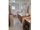 Bathroom with double vanity and bathtub at 297 Peretz Cir, Morristown, AZ 85342