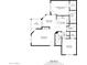 Floor plan showing 985 sq ft with 2 bedrooms and 2 baths at 3830 E Lakewood Pkwy # 1166, Phoenix, AZ 85048