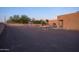 Landscaped backyard with gravel and a fire pit at 39005 N 11Th Ave, Phoenix, AZ 85086