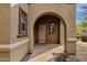 Private entrance to townhome with covered entryway at 3935 E Rough Rider Rd # 1076, Phoenix, AZ 85050