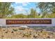 Community entrance sign for Discovery at Peak View at 4026 E Madre Del Oro Dr, Cave Creek, AZ 85331