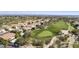 High-rise view of a beautiful community with a golf course and various houses at 4602 E Monte Way, Phoenix, AZ 85044