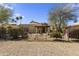 Neat front yard with wrought iron fence at 4602 E Monte Way, Phoenix, AZ 85044