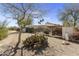 Landscaped front yard with gravel and cacti at 4602 E Monte Way, Phoenix, AZ 85044