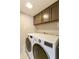 Bright laundry room with washer and dryer at 4602 E Monte Way, Phoenix, AZ 85044