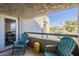 Balcony with patio furniture and scenic views at 5132 N 31St Way # 147, Phoenix, AZ 85016