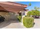 Covered carport with adjacent landscaping at 534 S Palo Verde Way, Mesa, AZ 85208