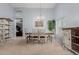 Bright dining room with rustic farmhouse table and chairs at 5711 W Lydia Ln, Laveen, AZ 85339