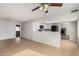 Kitchen with white cabinets and granite countertops at 604 W Emerald Ave, Mesa, AZ 85210