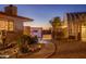 Driveway entrance with landscaping and exterior lighting at 617 S Camino Saguaro --, Apache Junction, AZ 85119