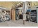 Workshop area with dartboard and various storage options at 617 S Camino Saguaro --, Apache Junction, AZ 85119