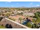 Luxury property with pool and mountain views at 8429 W Sands Ct, Peoria, AZ 85383