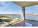 Enjoy breathtaking panoramic lake and city views from this balcony at 140 E Rio Salado Pkwy # 506, Tempe, AZ 85281
