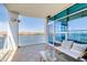 Spacious balcony offering stunning lake views at 140 E Rio Salado Pkwy # 506, Tempe, AZ 85281