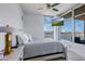 Main bedroom with city views and a large window at 140 E Rio Salado Pkwy # 506, Tempe, AZ 85281