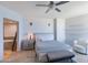 Bright bedroom with ensuite bath and water views at 140 E Rio Salado Pkwy # 506, Tempe, AZ 85281