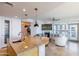 Open concept kitchen with island and granite countertops at 140 E Rio Salado Pkwy # 506, Tempe, AZ 85281