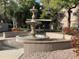 Ornate fountain in the community courtyard at 15225 N 100Th St # 2187, Scottsdale, AZ 85260