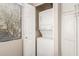 Stackable washer and dryer in a convenient laundry closet at 15225 N 100Th St # 2187, Scottsdale, AZ 85260