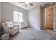 Comfortable bedroom with closet and neutral decor at 18147 N Bell Pointe Blvd, Surprise, AZ 85374