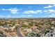 Wide aerial view of the property and surrounding neighborhood at 2536 E Wood Pl, Chandler, AZ 85249