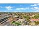Wide aerial view of the property and surrounding neighborhood at 2536 E Wood Pl, Chandler, AZ 85249