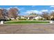 House with a large front yard and circular driveway at 2536 E Wood Pl, Chandler, AZ 85249