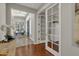Elegant entryway with hardwood floors and French doors at 2536 E Wood Pl, Chandler, AZ 85249