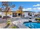 Luxury home with inviting backyard, sparkling pool, and covered patio at 2536 E Wood Pl, Chandler, AZ 85249