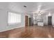 Open concept kitchen with island and stainless steel appliances at 2650 W Union Hills Dr # 352, Phoenix, AZ 85027