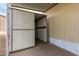 Exterior storage shed with sliding door at 2650 W Union Hills Dr # 352, Phoenix, AZ 85027