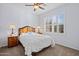 Light and airy bedroom with a comfortable queen-size bed at 40208 N Faith Ln, Anthem, AZ 85086