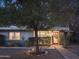 Mid-century modern home with red door and landscaping at 520 W 16Th St, Tempe, AZ 85281