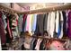 Well-organized closet with plenty of hanging and shelf space at 615 E Winter Dr, Phoenix, AZ 85020