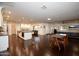 Spacious kitchen with island, stainless steel appliances, and hardwood floors at 615 E Winter Dr, Phoenix, AZ 85020